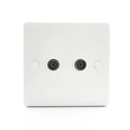 Television Socket 2 Gang